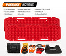 BUNKER INDUST Pair 10T Red Recovery Tracks /w 10 PCs Recovery Kit