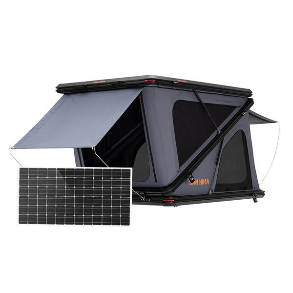 San Hima Kalbarri Z Roof Top Tent Hardshell With Ladder + 250W Solar Panel