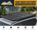 San Hima Roof Rack Platform For Toyota Landcruiser 200 Series Aluminium 2016-On