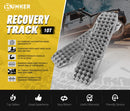 Bunker Indust Recovery Tracks Farm Jack Base 10T Board Sand Mud Snow OffRoad 4WD Grey
