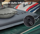 VOR Self Inflating Mattress 10cm Sleeping Mat Camping Hiking Air Bed Double