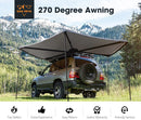 San Hima 270 Degree Free-Standing Awning 600D Double-Ripstop Oxford UPF50+ 4X4