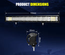 Lightfox 28inch Led Light Bar 1 Lux @ 580M IP68 12,980 Lumens