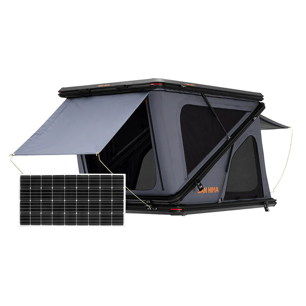 San Hima Kalbarri Z Roof Top Tent Hardshell With Ladder + 200W Solar Panel