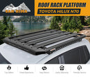 San Hima Roof Rack Platform For Toyota Hilux N70 Aluminium Alloy 2007-Current