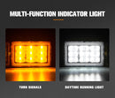 Lightfox 2x LED Bullbar Indicator Light Front Park DRL Sealed Submersible ARB