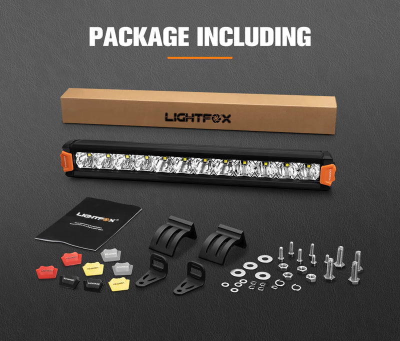 Lightfox Vega Series 14inch LED Light Bar 1 Lux @ 319M IP68 7,548 Lumens