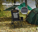 San Hima Folding Camping Chair Outdoor Portable Thick Padding With Storage Bag