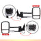 1st Generation Extendable Towing Side Mirrors in Black or Chrome. Select 4x4 Model