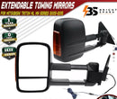 1st Generation Extendable Towing Side Mirrors in Black or Chrome. Select 4x4 Model