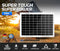 10W 12V Solar Panel Megavolt Caravan Camping Power MONO Battery Charging