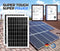 2x 12V 10W Solar Panel Kit Megavolt Caravan Camping Power MONO Battery Charging