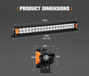 Lightfox Rigel Series 20inch LED Light Bar IP68 Rating 15,096 Lumens