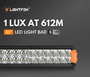 Lightfox Rigel Series 30inch LED Light Bar IP68 Rating 22,644 Lumens
