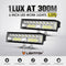 LIGHTFOX 6inch LED Light Bar IP68 Rating 10,098 Lumens