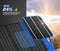 ATEM POWER 12V 100W Folding Solar Panel with 500W Portable Power Station Generator