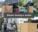 SAN HIMA Camping Shower Tent Awning Fold-Out Instant Ensuite Change Room