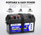 ATEM POWER 12V Battery Box Portable Deep Cycle Batteries Type C Quick Charge USB