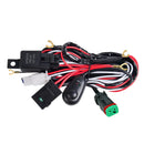 DT Wiring Loom Harness Kit Fuse Relay Switch LED Work Driving Light Bar