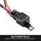 LED Wiring Loom Harness Kit W/ Rocker Switch Driving light Bar 12V 40A Relay
