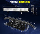 LIGHTFOX 20inch Led Light Bar IP68 Rating 6,990 Lumens