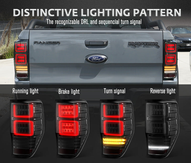 LED Tail Lights For Ford Ranger