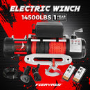 14500LBS 12V Electric Winch Steel Cable or Synthetic Rope Wireless