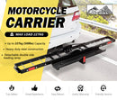 SAN HIMA Motorcycle Carrier Motorbike Rack 2" Towbar 2 Arms Dirt Bike Ramp Steel