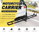 SAN HIMA Motorcycle Motorbike Carrier Rack 2" Towbar Arm Rack Bike Ramp Steel