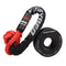 Fieryred Recovery Snatch Block Pulley Rope Ring 8T+15T Soft Shackle Recovery Kit