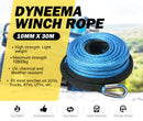 Winch Rope 10MM x 30M Dyneema SK75 Synthetic Rope